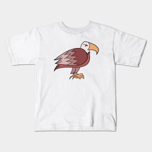 An angry eagle Kids T-Shirt